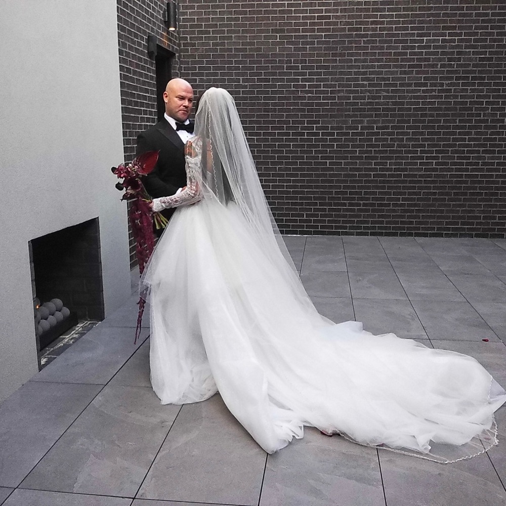Galia Lahav Mariposa Overskirt - Picture 4 of 11